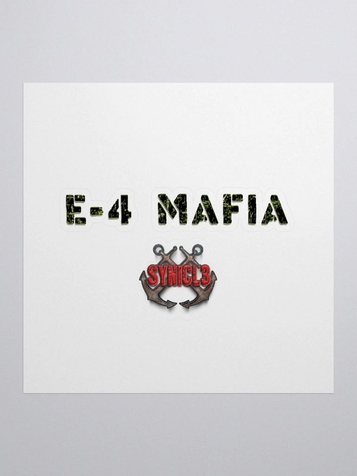 E-4 Mafia Revamp Stickers product image (1)