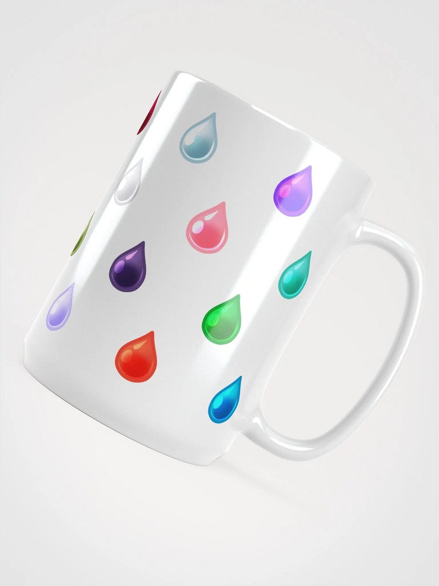 Droplets Mug (White) product image (4)