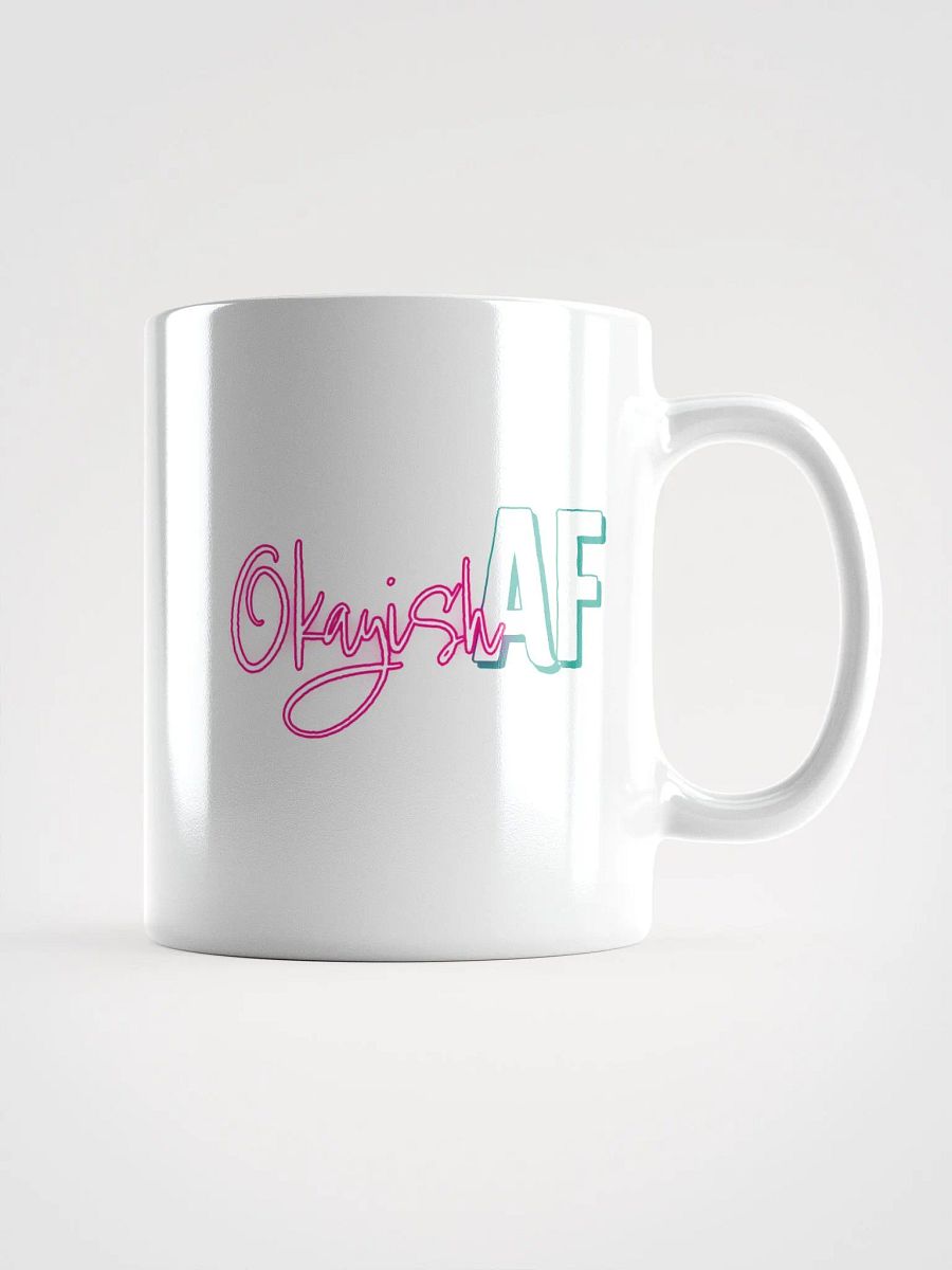 OkayishAF 20 oz White Mug - Pizzanaut product image (1)