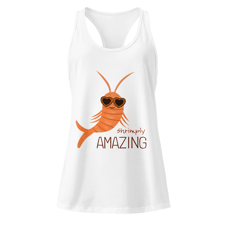 Simply Amazing Shrimp Women's Racerback Tank product image (13)