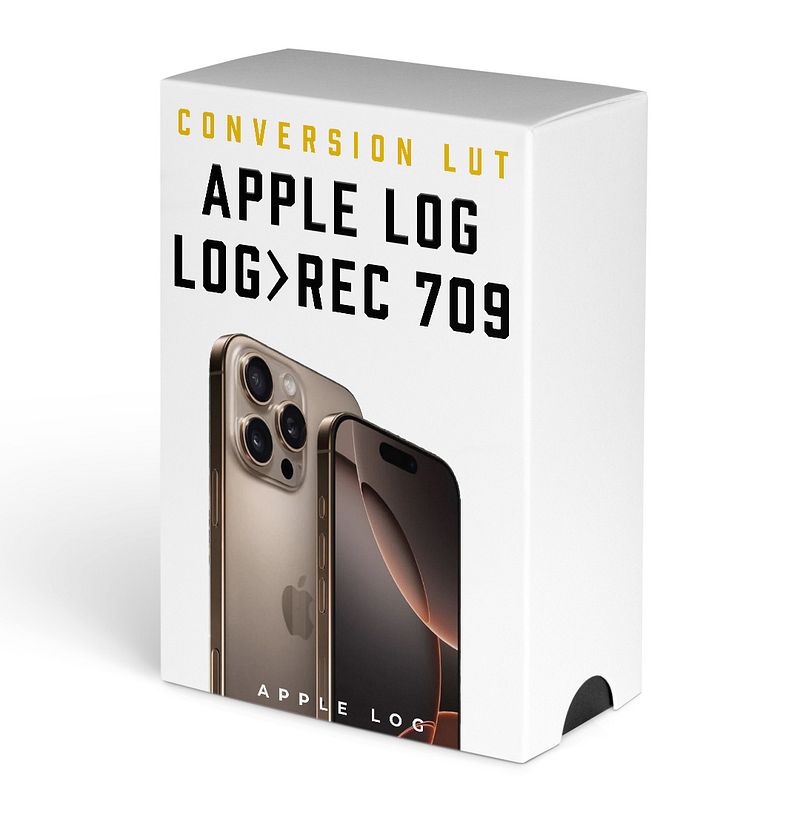 Apple Log Conversion Lut Log>Rec709
