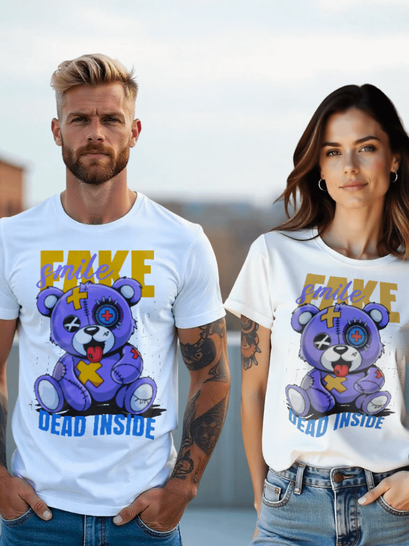 Dead Inside | Unisex Bella+Canvas Supersoft T-Shirt product image (1)