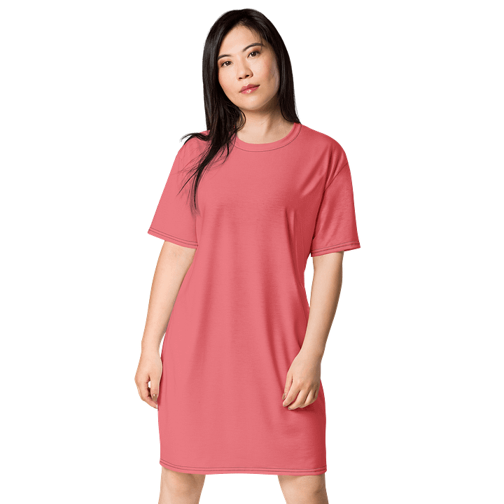 Froly Oversized T-Shirt Dress | Stretchy Fabric | Casual or Formal Style | Sizes 2XS-6XL | Exclusive Design product image (1)
