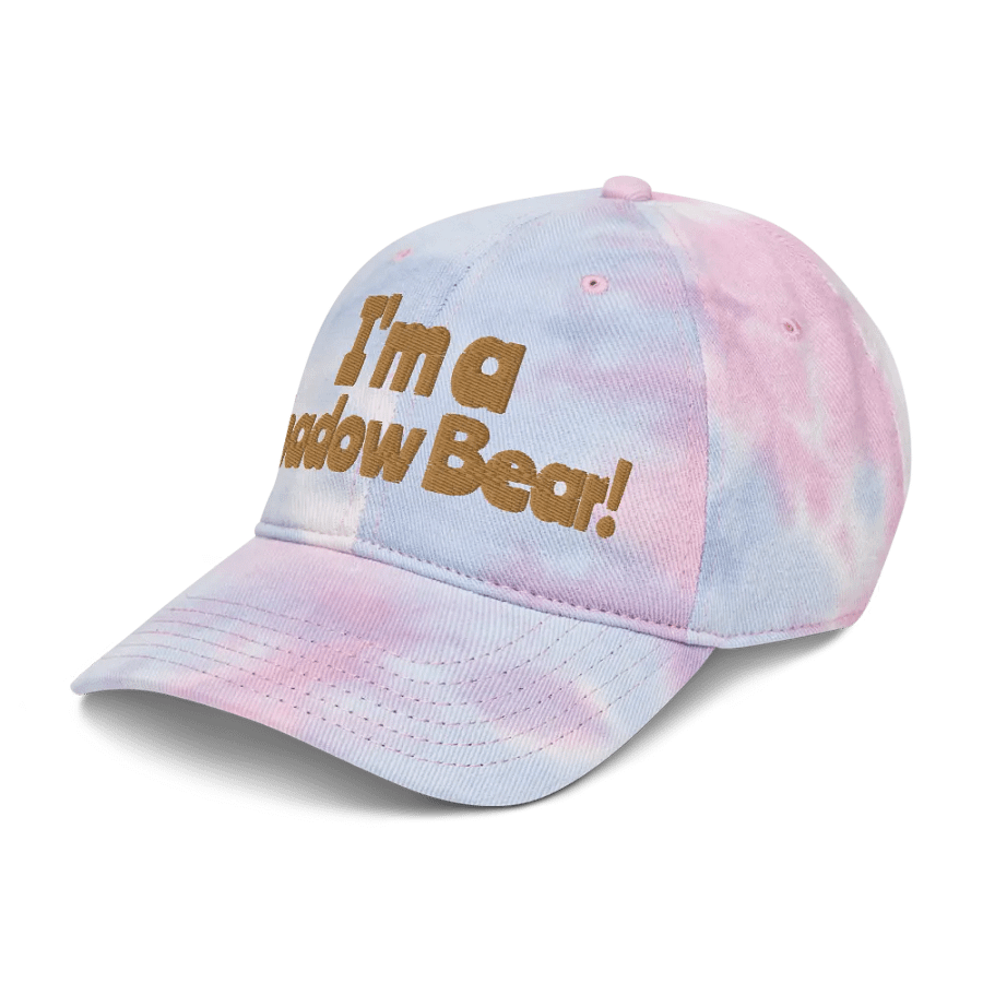 I'm a Shadow Bear tie-dyed hat product image (10)