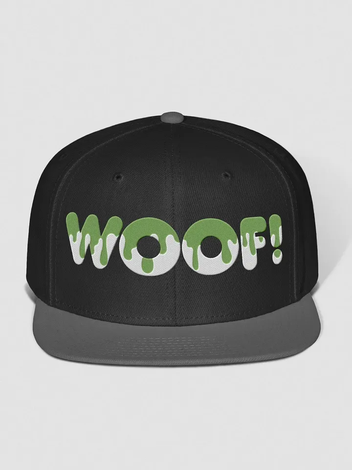 Speak Hat - WOOF! - Green Drip product image (1)
