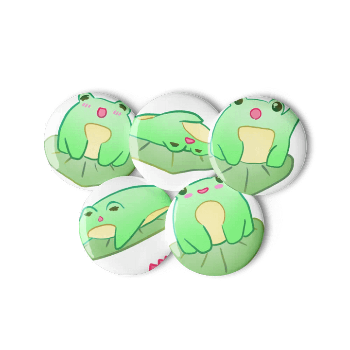 Kawaii Froggie Pin Pack product image (1)
