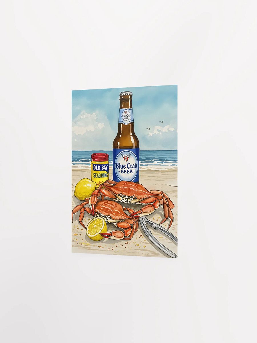 Old Bay and Blue Crab Bliss Poster product image (8)