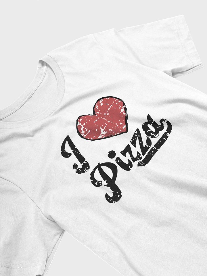 I Love Pizza (White) - Vintage Tee 🍕❤️ product image (1)