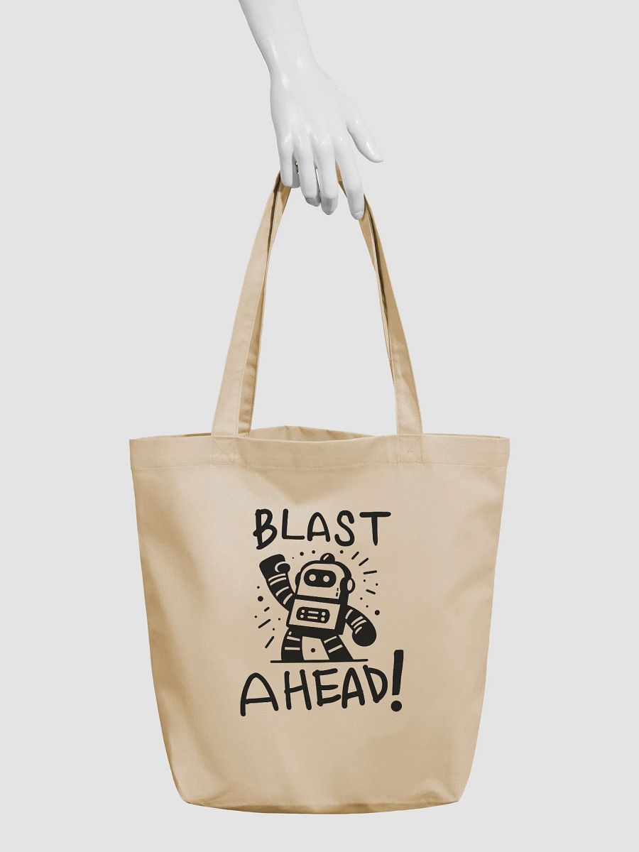 Eco-Conscious Canvas: Blast Ahead Tote Bag product image (3)