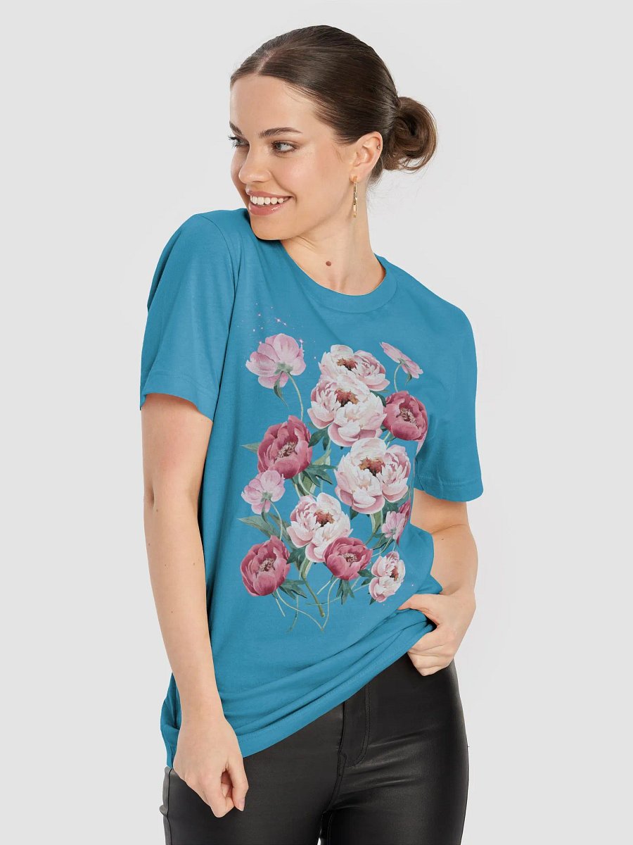 Blooming Peony Paradise T-Shirt product image (30)