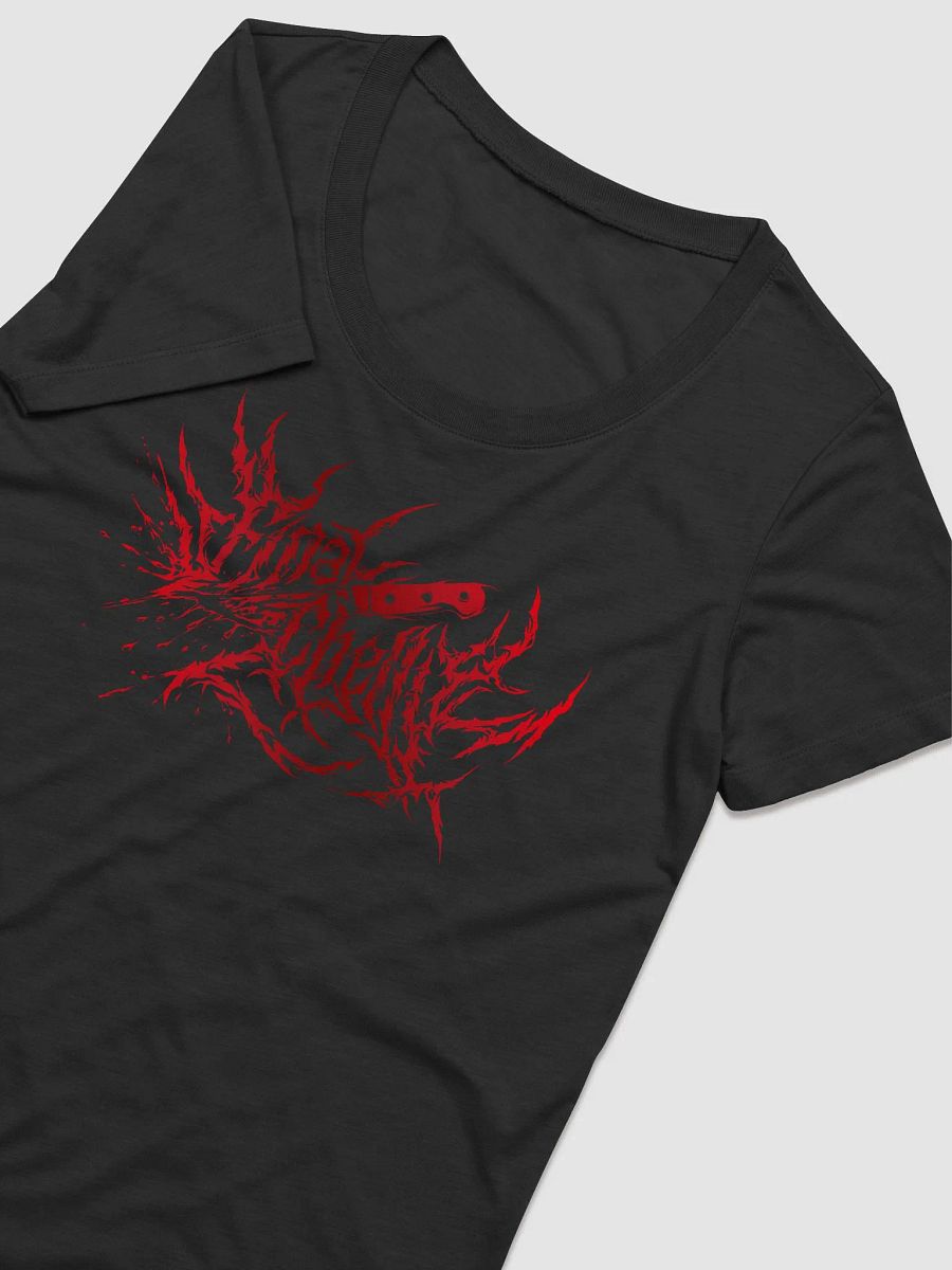 Keep It Metal Red Logo Womens Triblend Printed Tee product image (2)