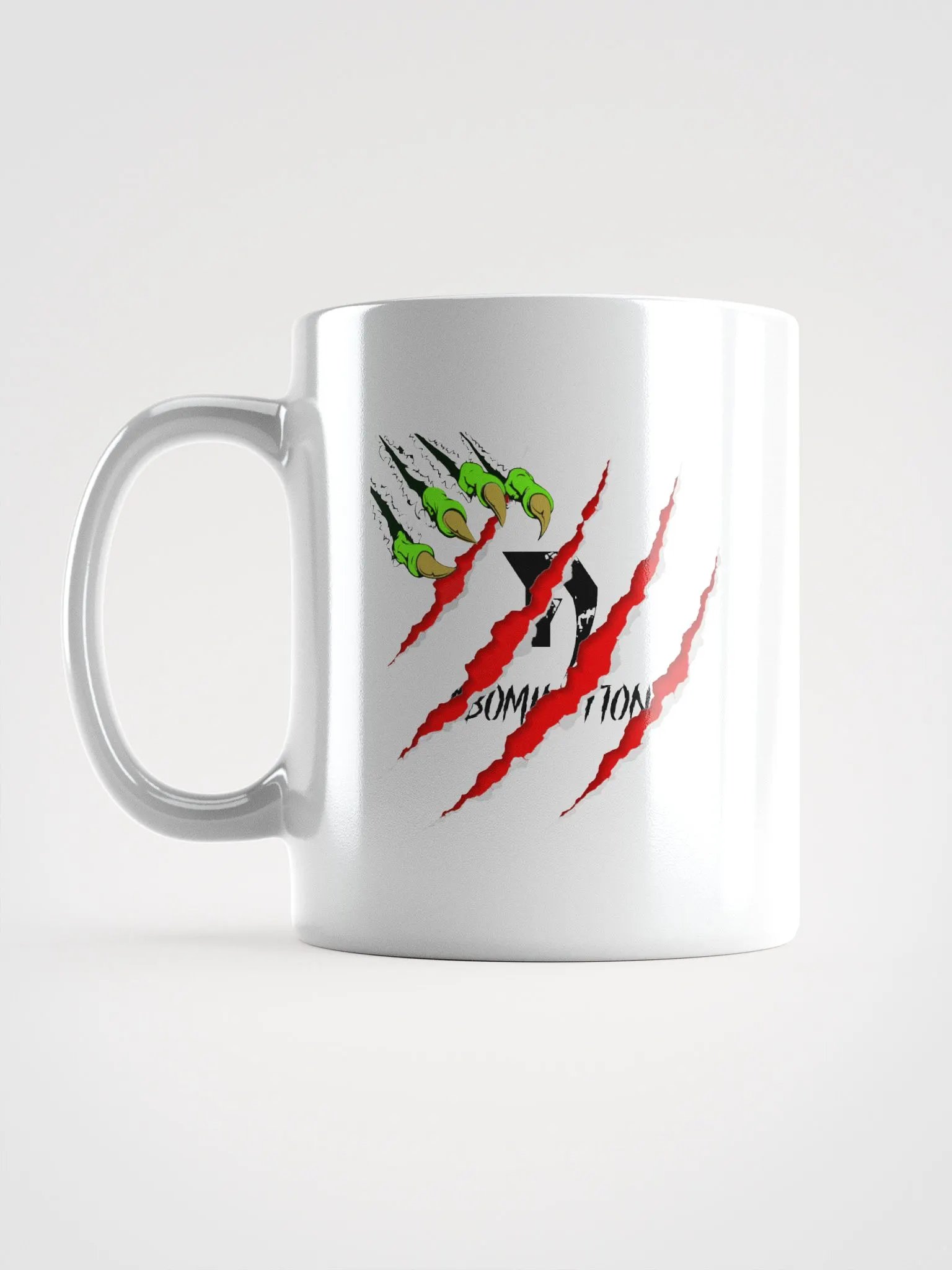 Clawed Fury White Glossy Mug product image (16)