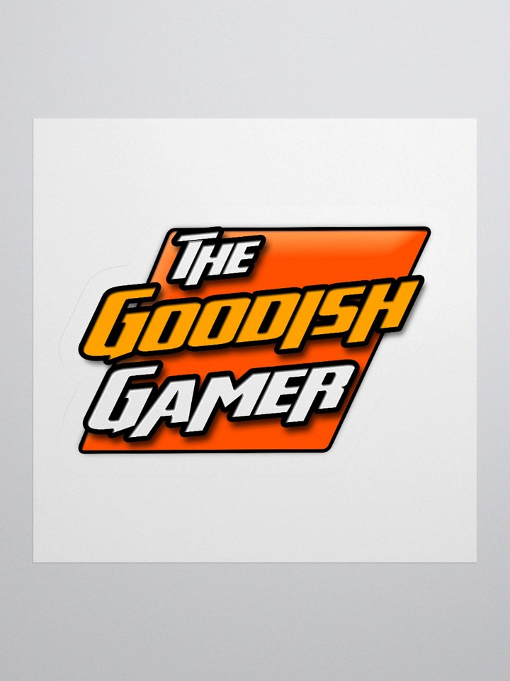 Goodish Gamer Kiss-Cut Stickers product image (1)