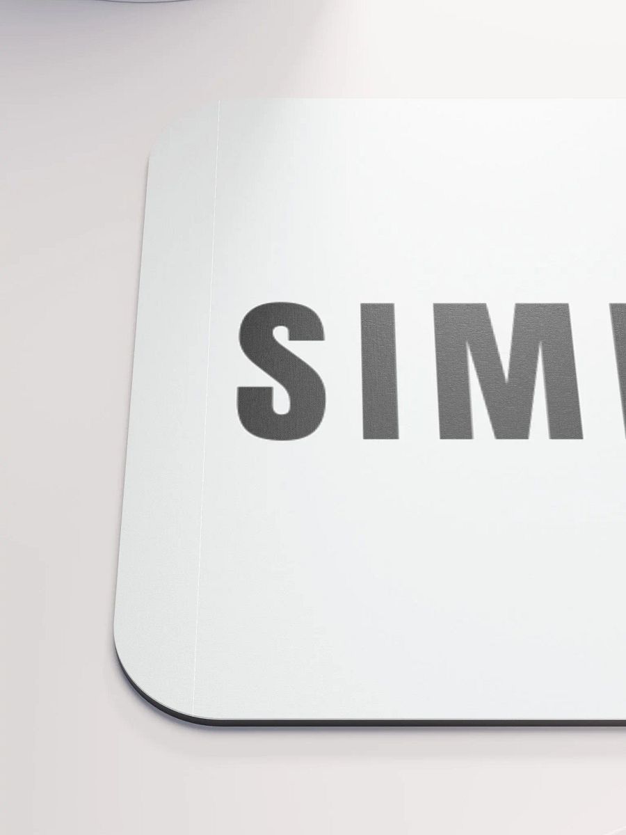 Bold & Simple Mouse Pad product image (1)