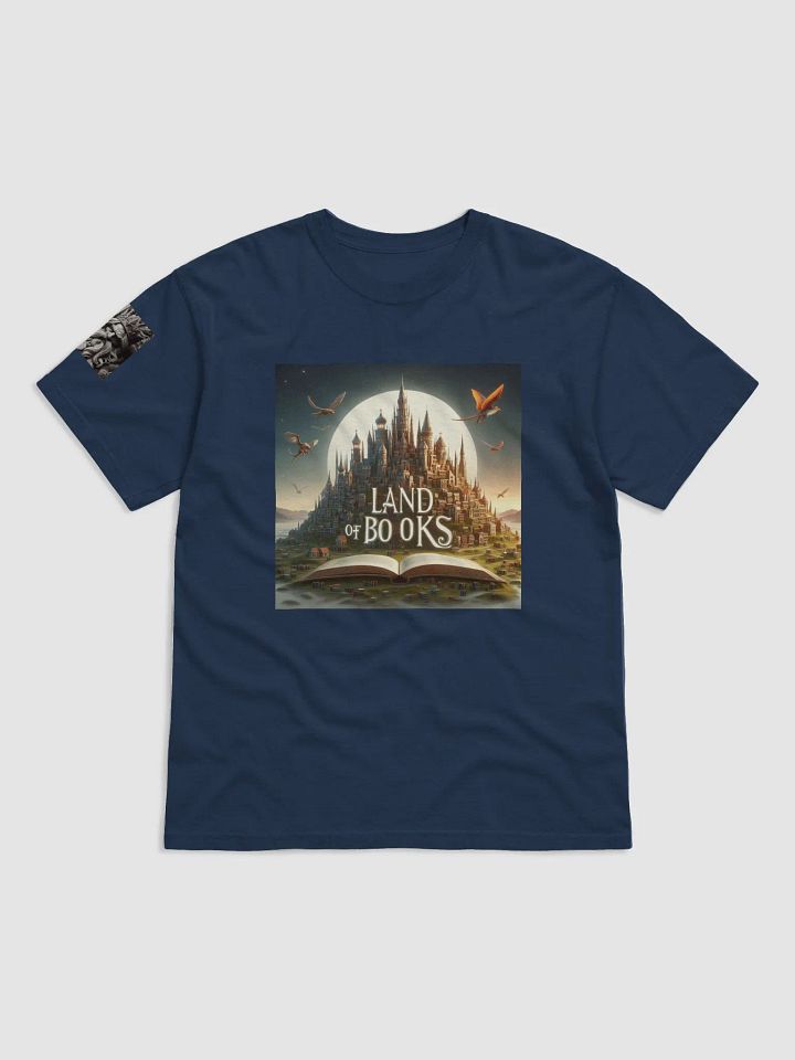 Land of books T-shirt fantasy product image (1)