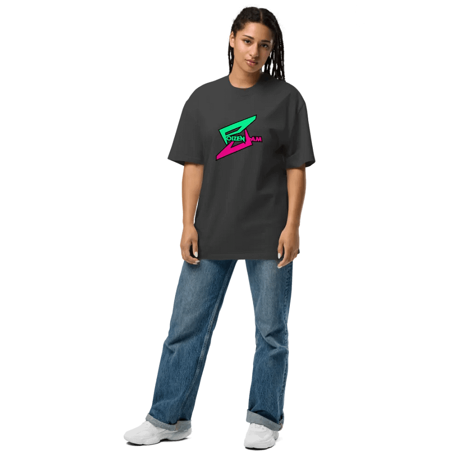 PoizenJam Logo Oversized Faded T-Shirt product image (7)