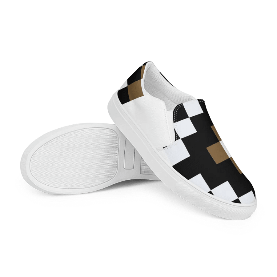 Symmetry Grid Men's Slip-On Shoes product image (12)