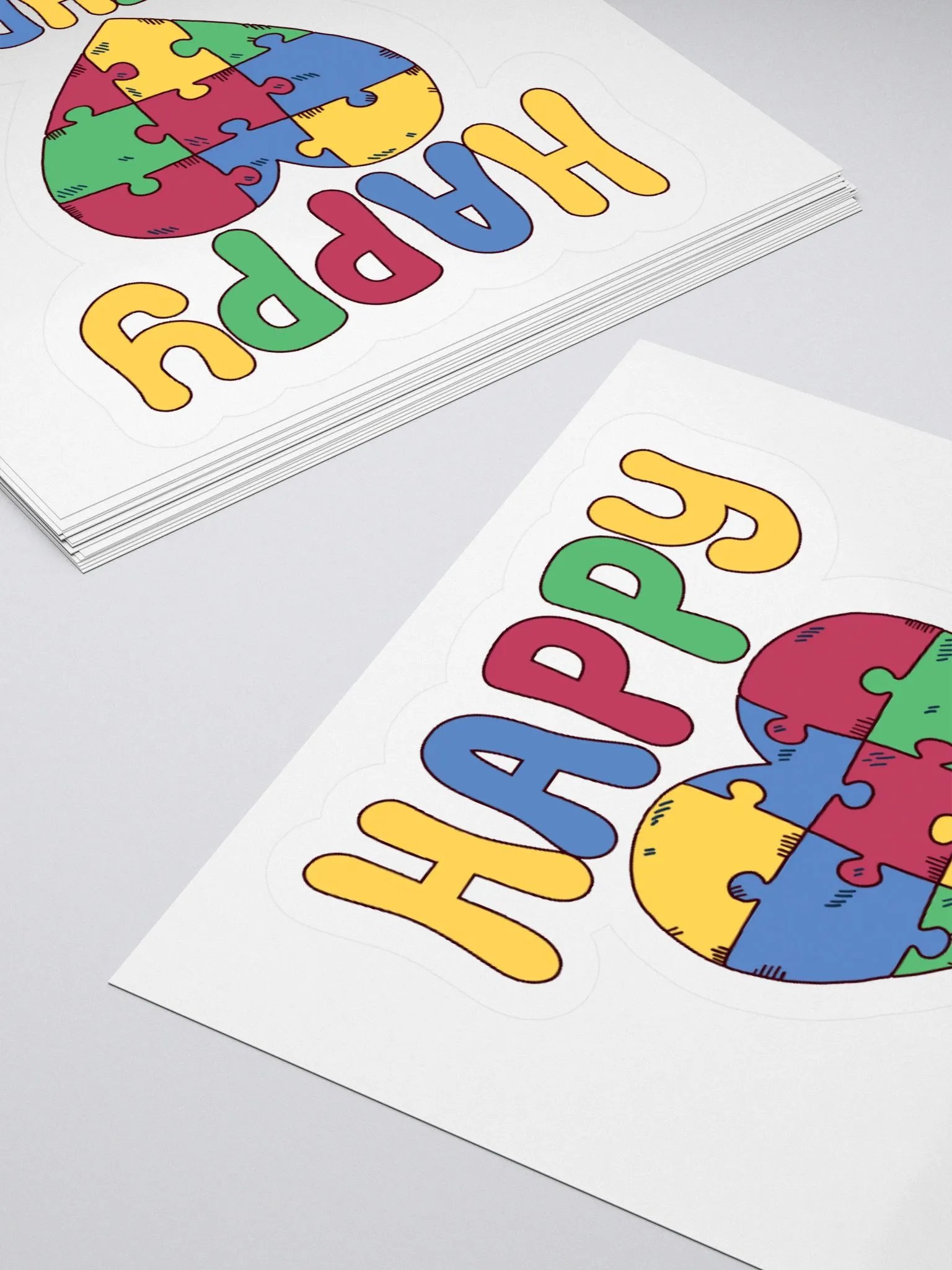 Happy Birthday (Autism Awareness) Sticker product image (12)