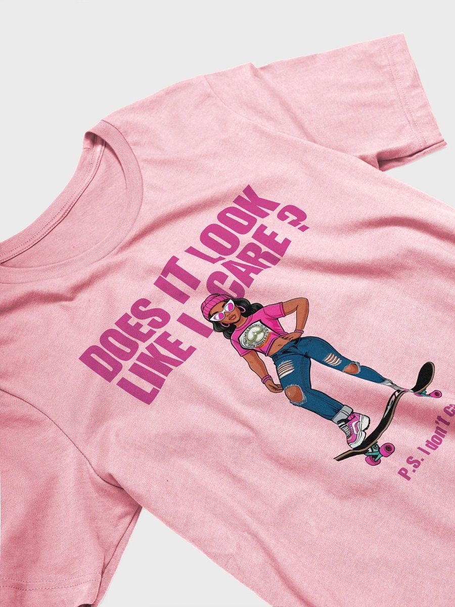 Does It Look Like I Care? – Cotton T-Shirt product image (3)