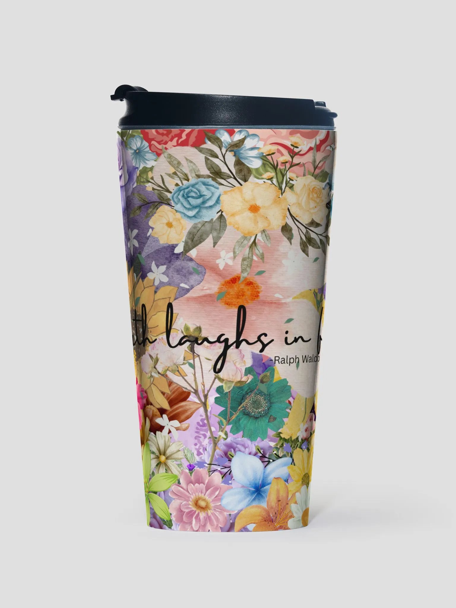 Flowers Travel Mug product image (1)