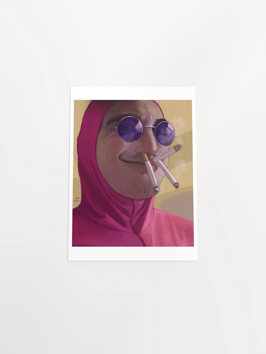 Pink Guy Color Study Print product image (31)
