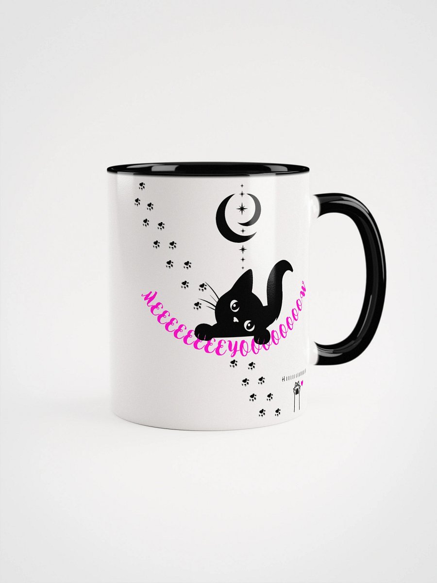 Meeeeeyoooooooow Hiiiiiiiii - Mug (Hot Pink Font) product image (3)