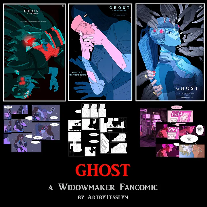 "Ghost", a Talon Fancomic, Issues 1-3 product image (1)