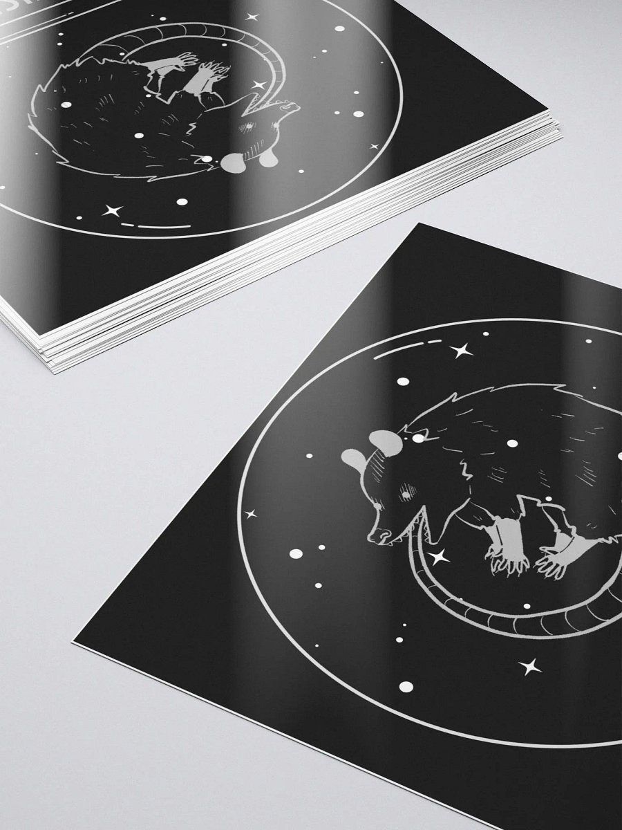 Just Existing bubble free stickers product image (6)