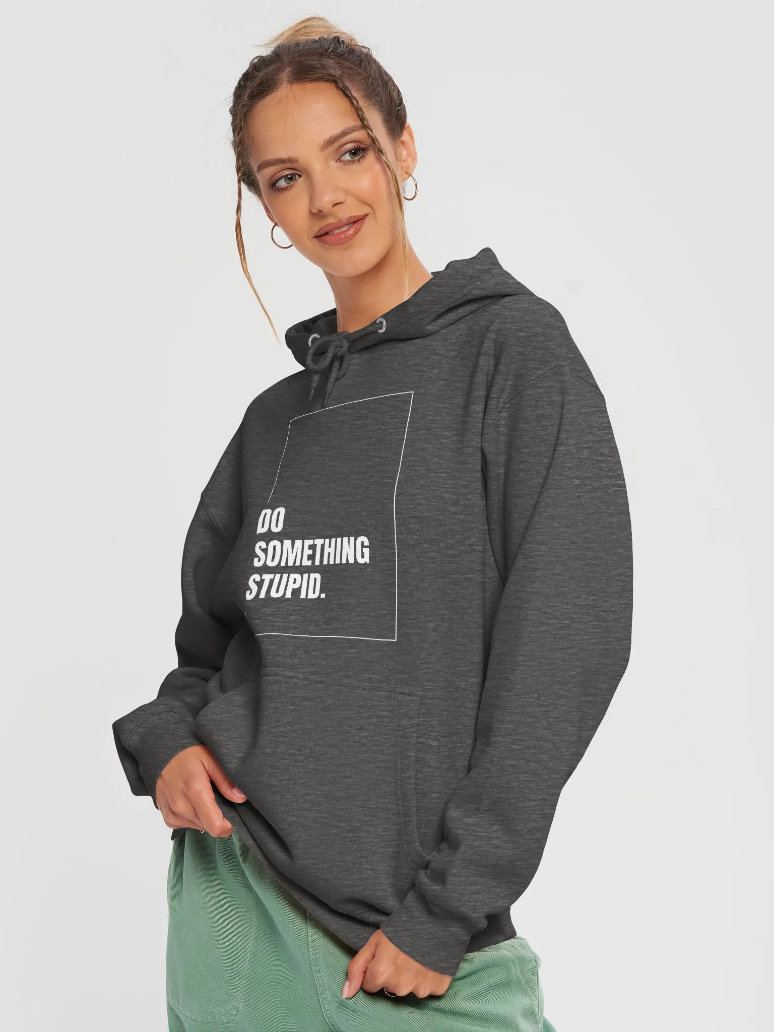 Do Something Stupid Hoodie product image (3)