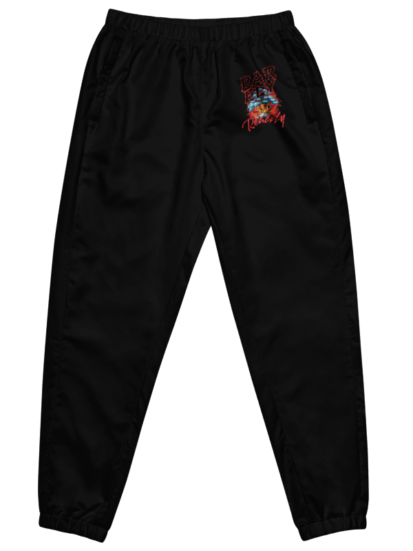 "ANIME BLUE TREE" TRACK PANTS (BLK) product image (1)