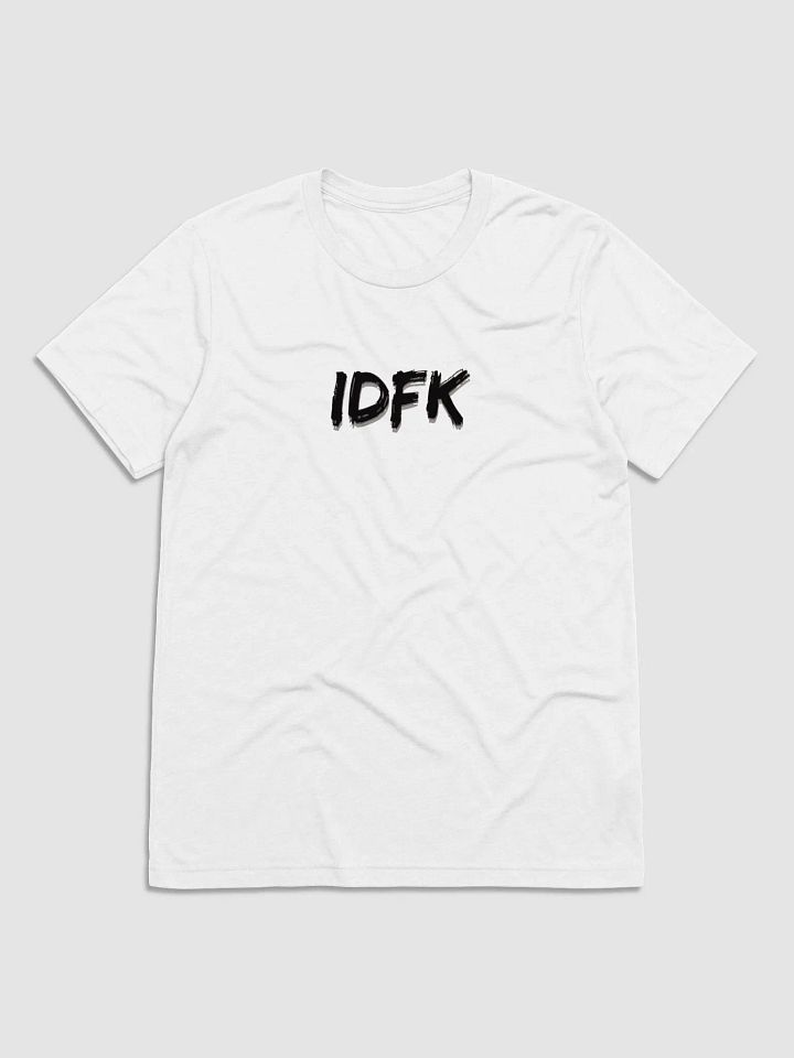 IDFK Black & White Tee product image (1)