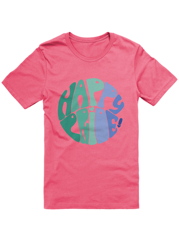 Gay Happy Pride big print tee product image (1)
