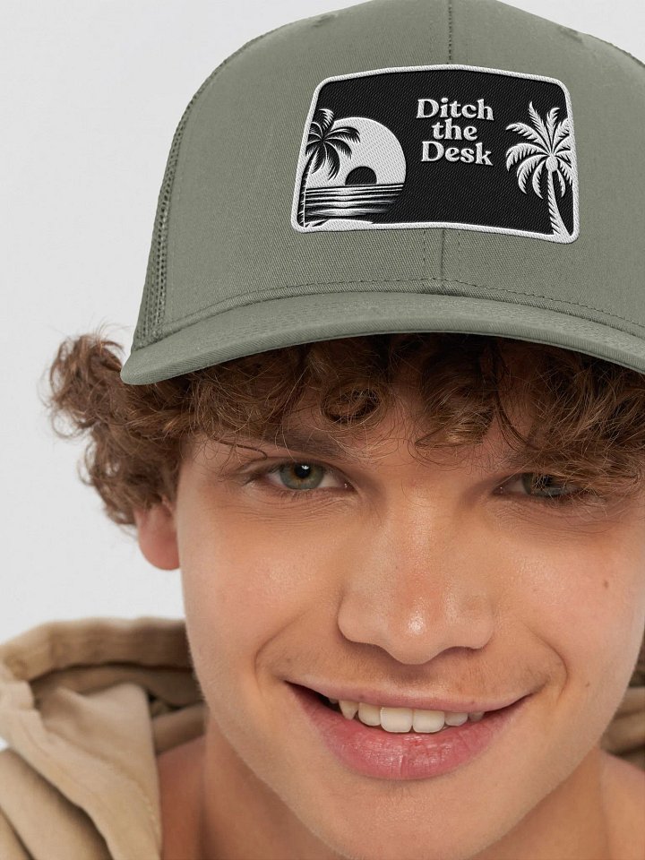 Sunset Escape Trucker Hat | Ditch the desk product image (64)