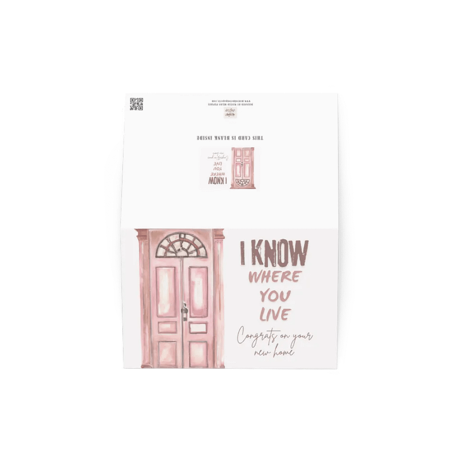 Funny New Moving Housewarming Card product image (3)