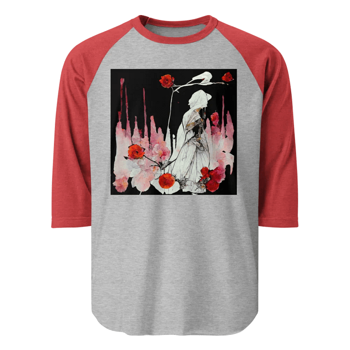 Roses and Shadows Raglan Tee product image (1)