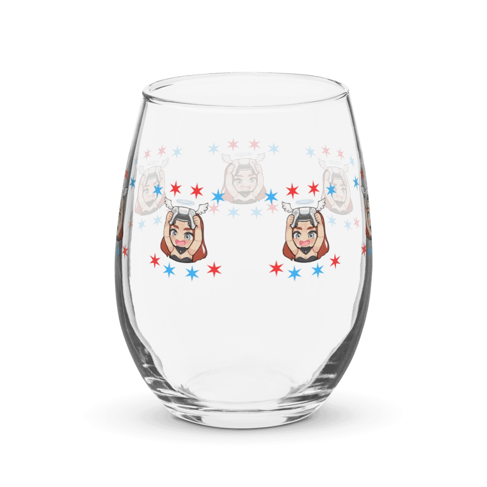 Extra Life Year 10 Glass Wine Tumbler product image (2)