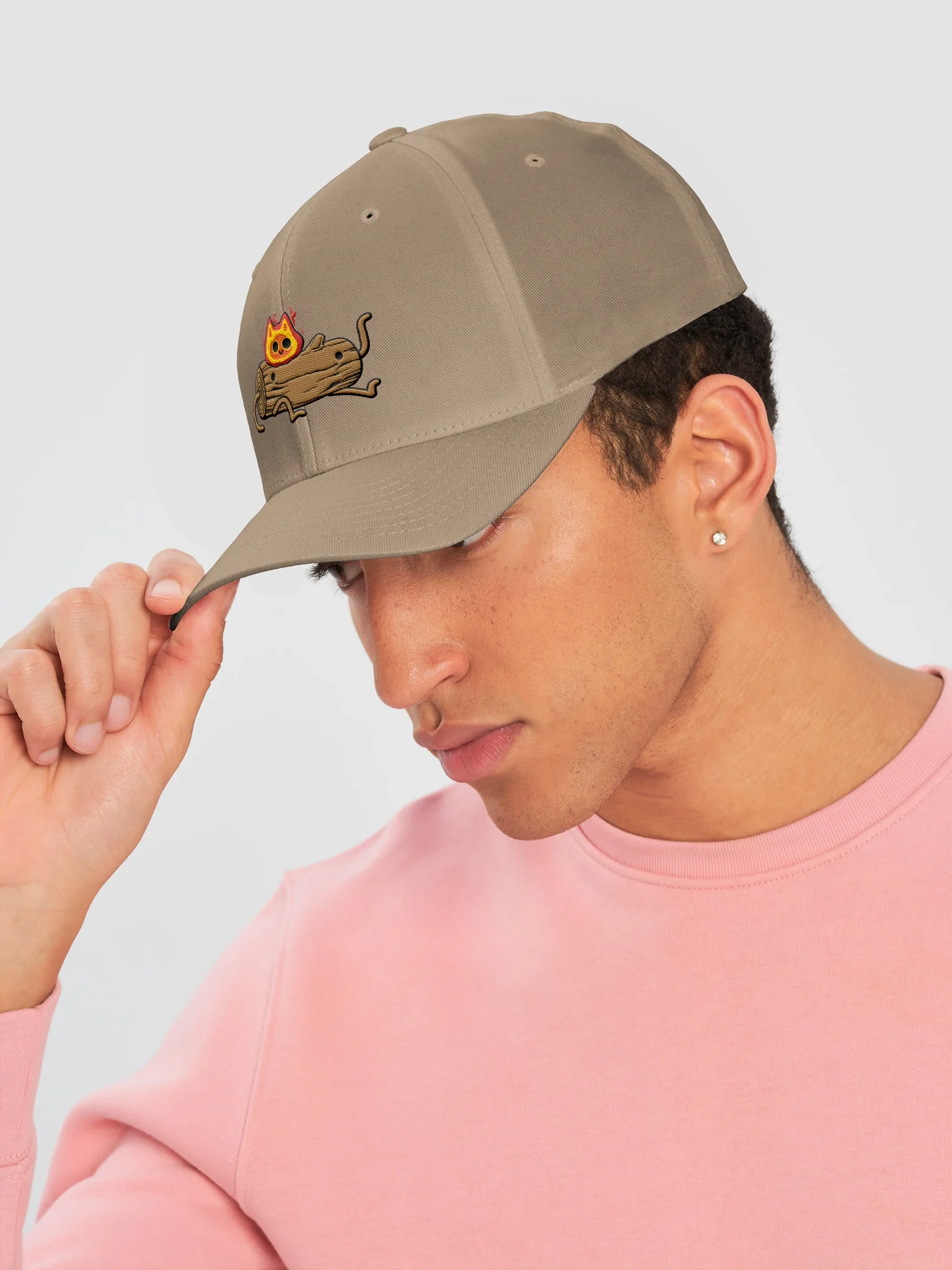 Log & Jam Embroidered Fitted Cap product image (18)