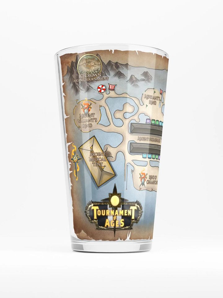 Tournament of Ages - Fairegrounds Map - Pint Glass product image (2)