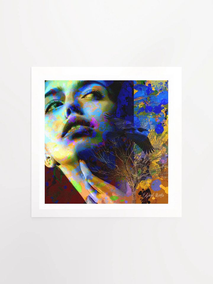 'Far Away from Here' by Edward Martin: Vibrant Layers: Colorful Matte Poster product image (2)