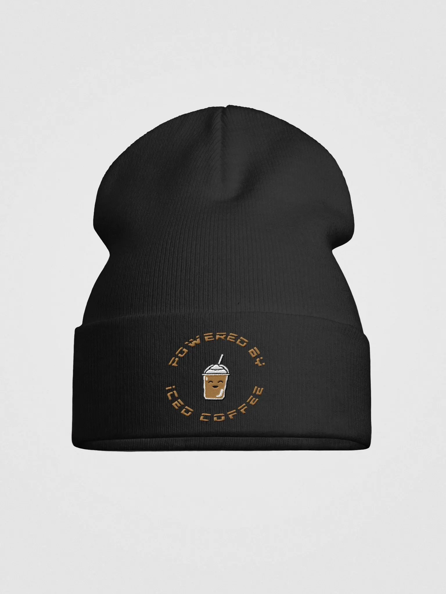 Powered By Iced Coffee - Knit Beanie product image (2)