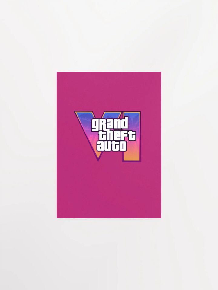 Tropical Vibes Grand Theft Auto Poster product image (1)