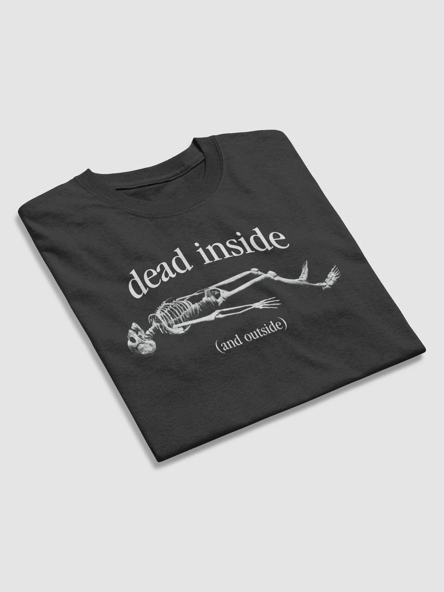 Dead Inside Skeleton T-shirt product image (3)