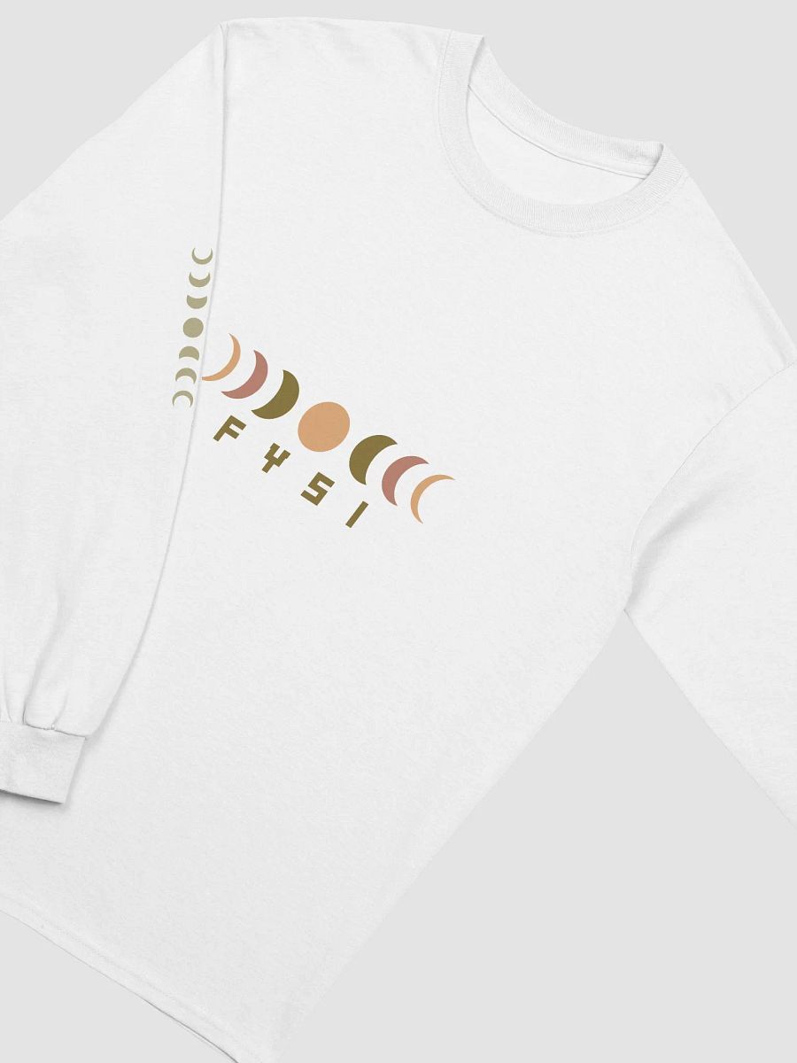 Crescent Moon Distortion Long Sleeve Shirt product image (3)