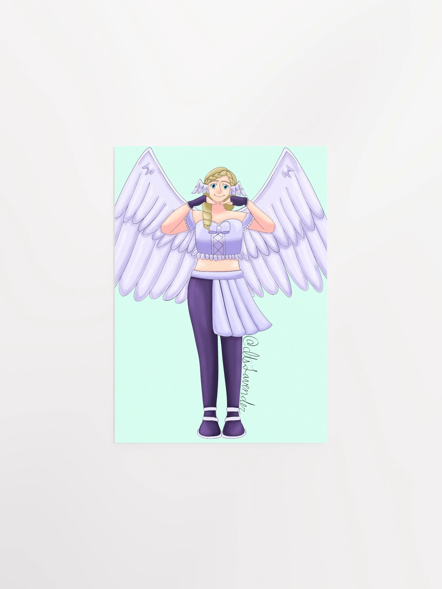 Avian Lavender Print product image (1)