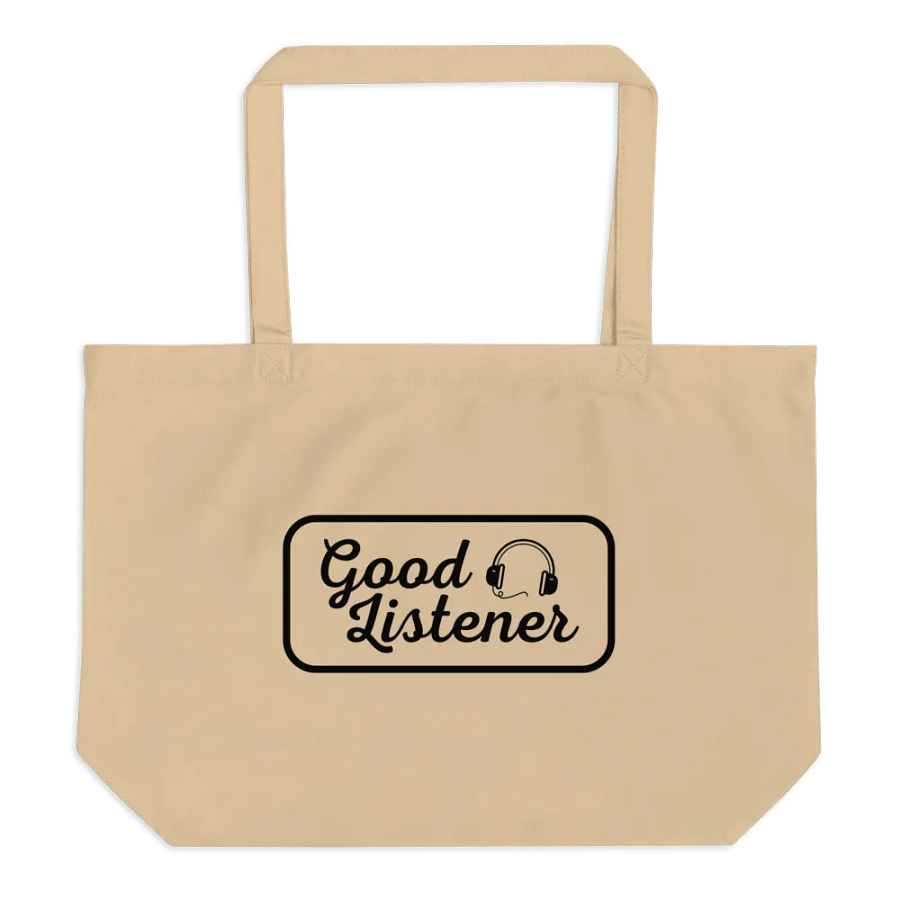 Good Listener Tote - Beige product image (1)