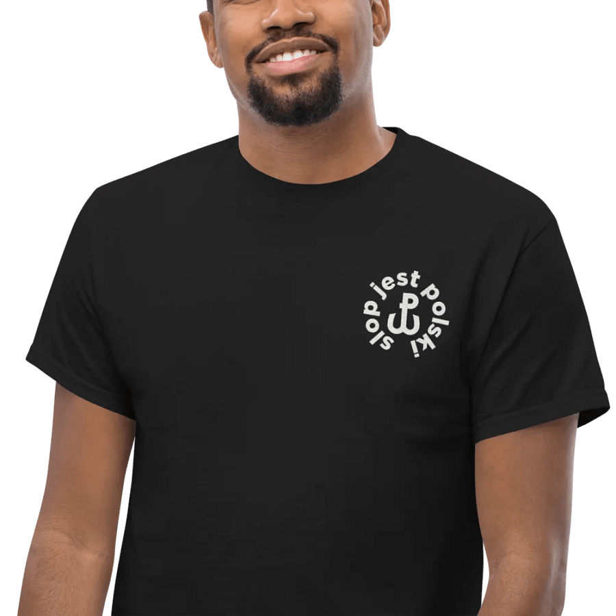 slop jest polski - embroidered T-Shirt product image (7)