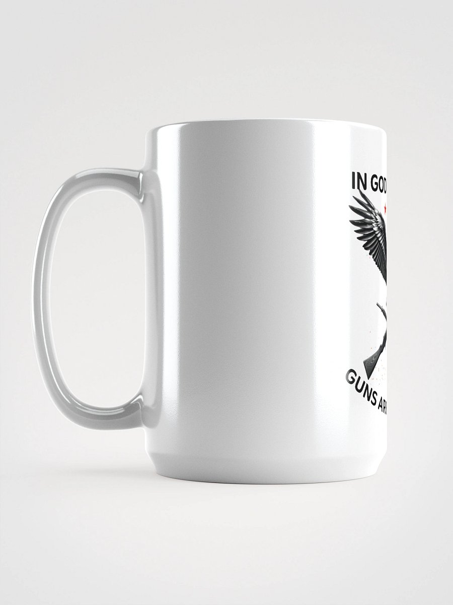 In God We Trust Patriotic Eagle Mug - American Flag Independence Day Coffee Cup - USA Second Amendment Gift product image (6)