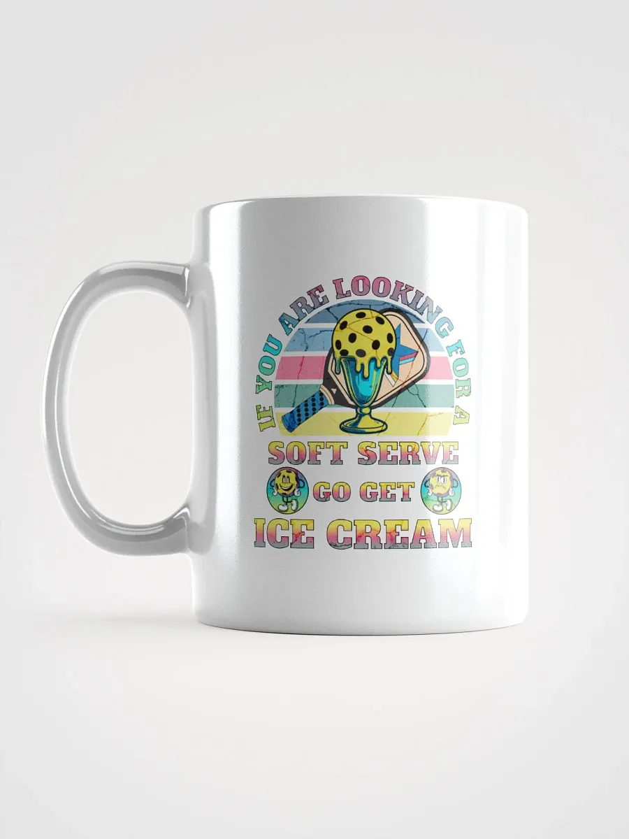 Soft Serve Go Get Ice Cream Pickleball Mug product image (1)