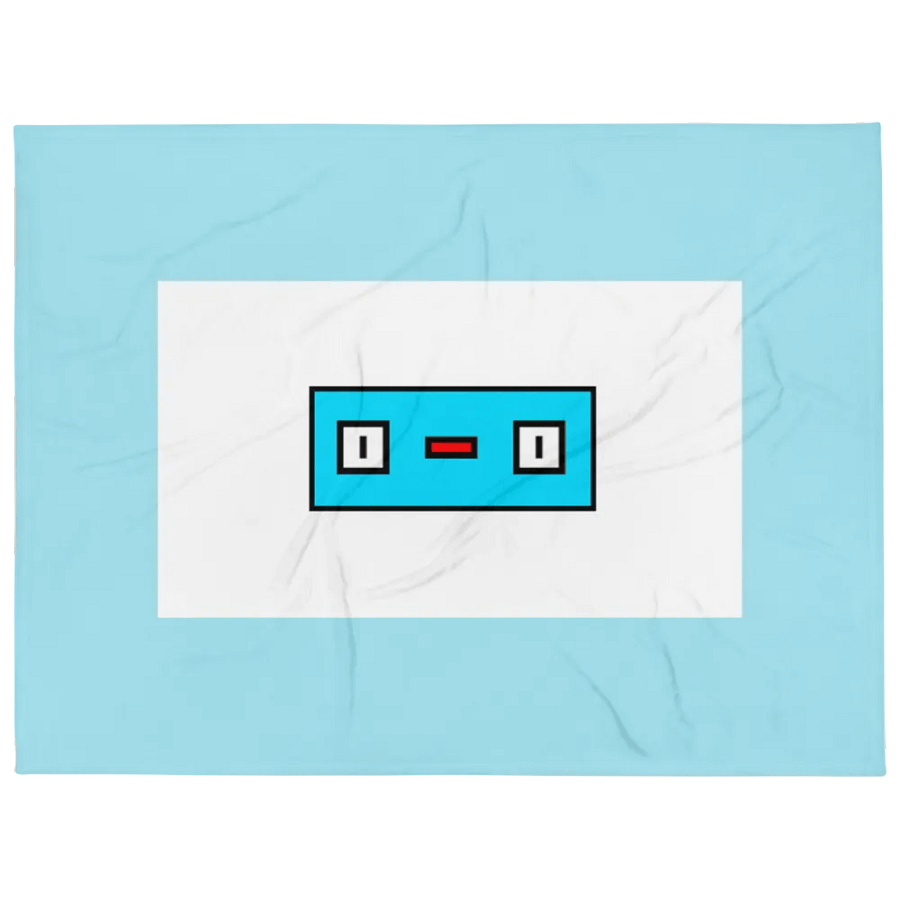ShyGuysHere Rectangle Little Guy Blanket product image (1)