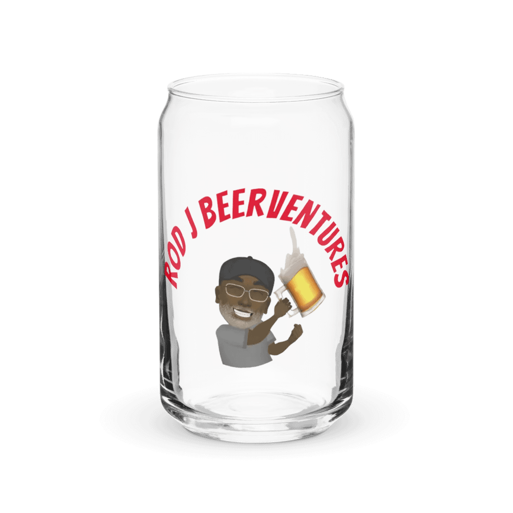 Rod J BeerVentures Beer Can Glass product image (1)